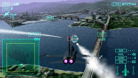 Ace Combat X: Skies of Deception – In-game