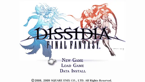 Dissidia Final Fantasy / 012 – Titelbildschirm