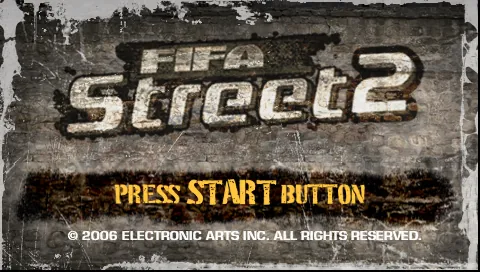 FIFA Street 2 – Titulní obrazovka