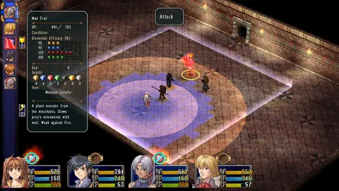 Legend of Heroes, The: Trails in the Sky – En jeu