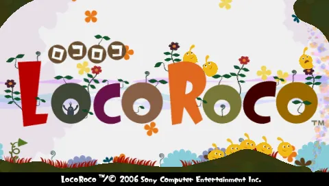 LocoRoco 1 & 2 – Titulní obrazovka
