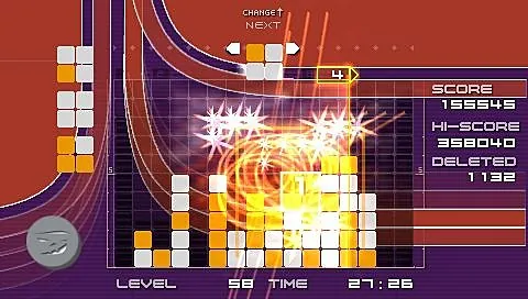 Lumines – En jeu