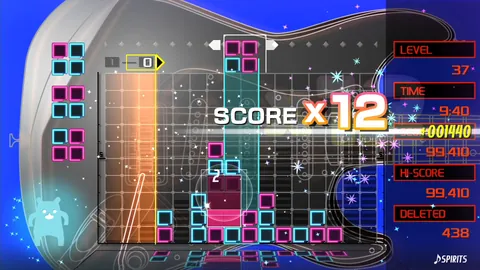 Lumines – En jeu
