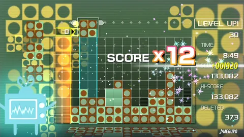 Lumines – En jeu