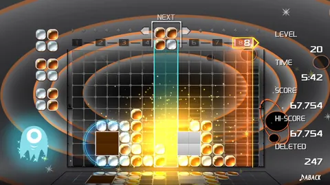 Lumines – En jeu