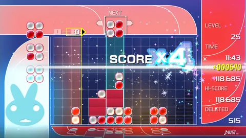 Lumines – En jeu
