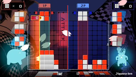 Lumines – En jeu