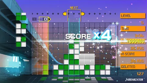 Lumines – En jeu