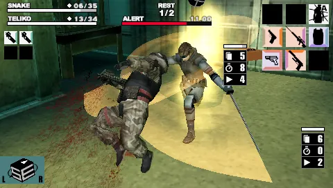 Metal Gear Ac!d – In-game