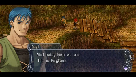 Ys: The Oath in Felghana – In-game