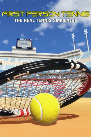 First Person Tennis: The Real Tennis Simulator – boxart