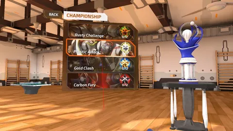 Racket Fury: Table Tennis VR – Ze hry