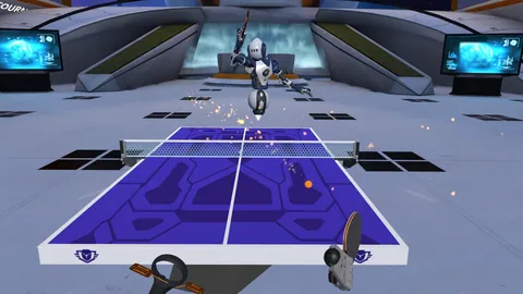 Racket Fury: Table Tennis VR – Ze hry