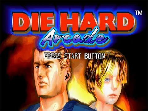 Die Hard Arcade – Titulní obrazovka