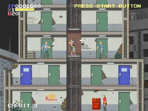 Elevator Action Returns – In-game