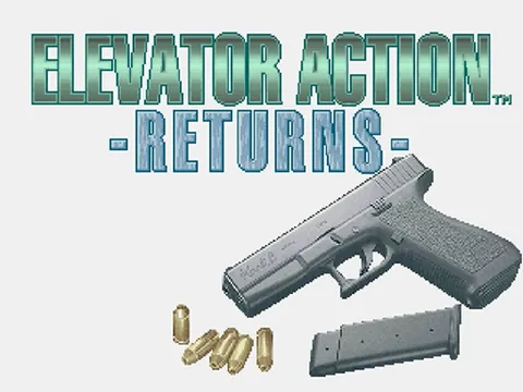 Elevator Action Returns – Title screen