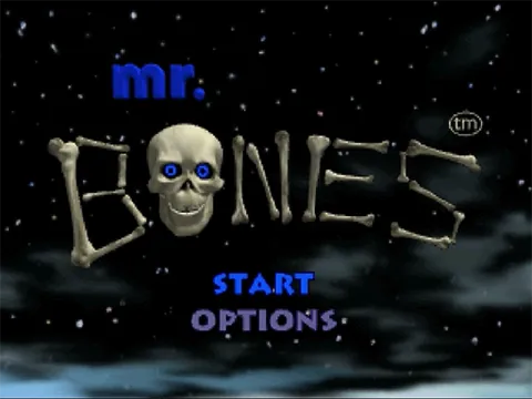 Mr. Bones – Titulní obrazovka