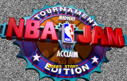 NBA Jam Tournament Edition – Titelbildschirm