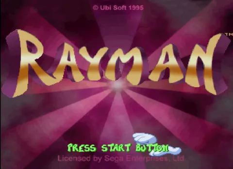Rayman – Titulní obrazovka