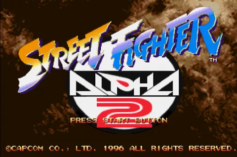 Street Fighter Alpha 2 / 3 – Titelbildschirm