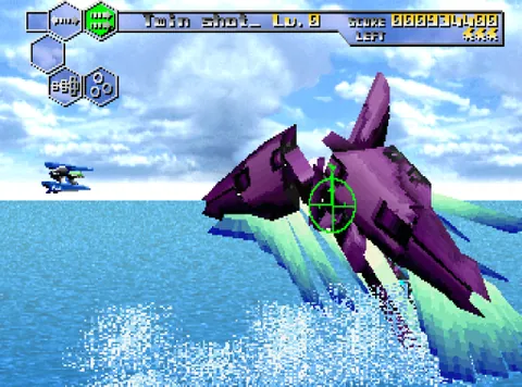 Thunder Force V – In-game