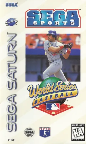 World Series Baseball – boxart