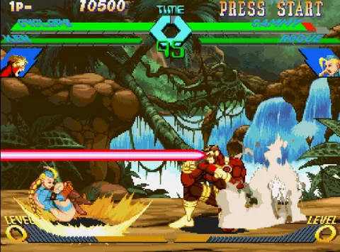 X-Men vs. Street Fighter – In-game