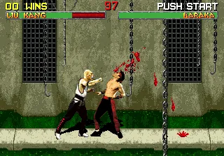 Mortal Kombat II – En jeu
