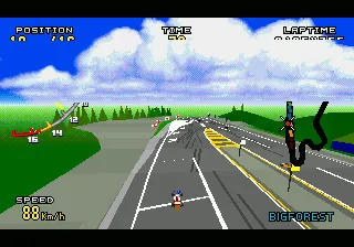 Virtua Racing Deluxe – En jeu