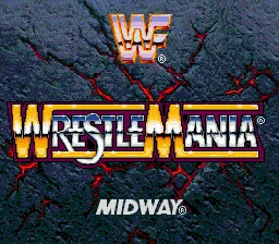 WWF WrestleMania: The Arcade Game – Écran-titre
