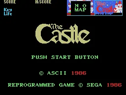 The Castle – Titelbildschirm