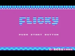 Flicky – Titulní obrazovka