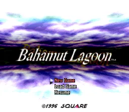 Bahamut Lagoon – Écran-titre