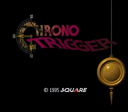 Chrono Trigger – Titulní obrazovka