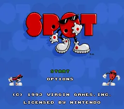 Cool Spot – Titulní obrazovka