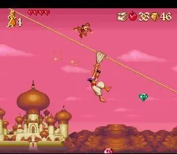Disney's Aladdin – Ze hry