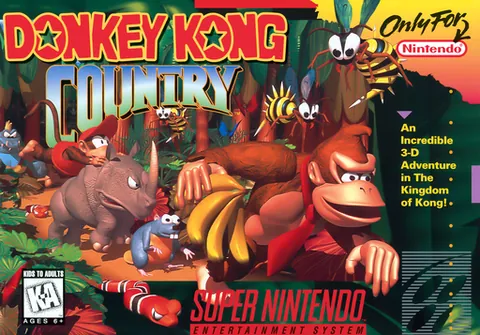 Donkey Kong Country – boxart