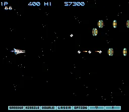 Gradius III – In-game