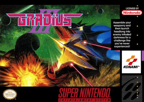 Gradius III – boxart