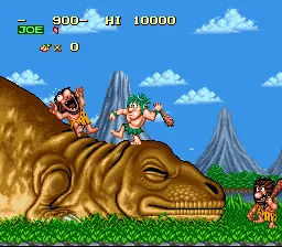 Joe & Mac – In-game