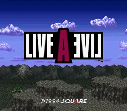 Live A Live – Title screen