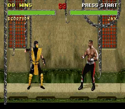 Mortal Kombat II – In-game
