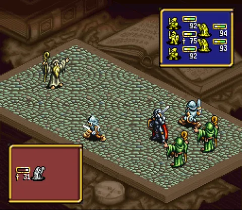 Ogre Battle: The March of the Black Queen – En jeu