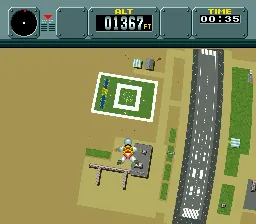Pilotwings – In-game