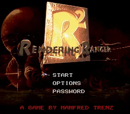 Rendering Ranger R2 – Titelbildschirm