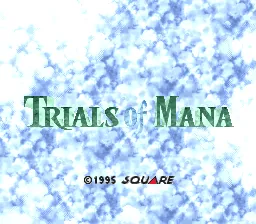 Seiken Densetsu 3 – Titelbildschirm
