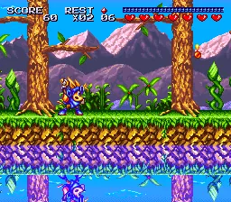 Sparkster – Ze hry