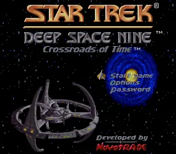 Star Trek: Deep Space Nine – Crossroads of Time – Title screen