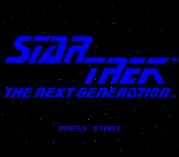 Star Trek: The Next Generation – Future's Past – Titulní obrazovka
