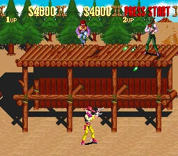 Sunset Riders – In-game